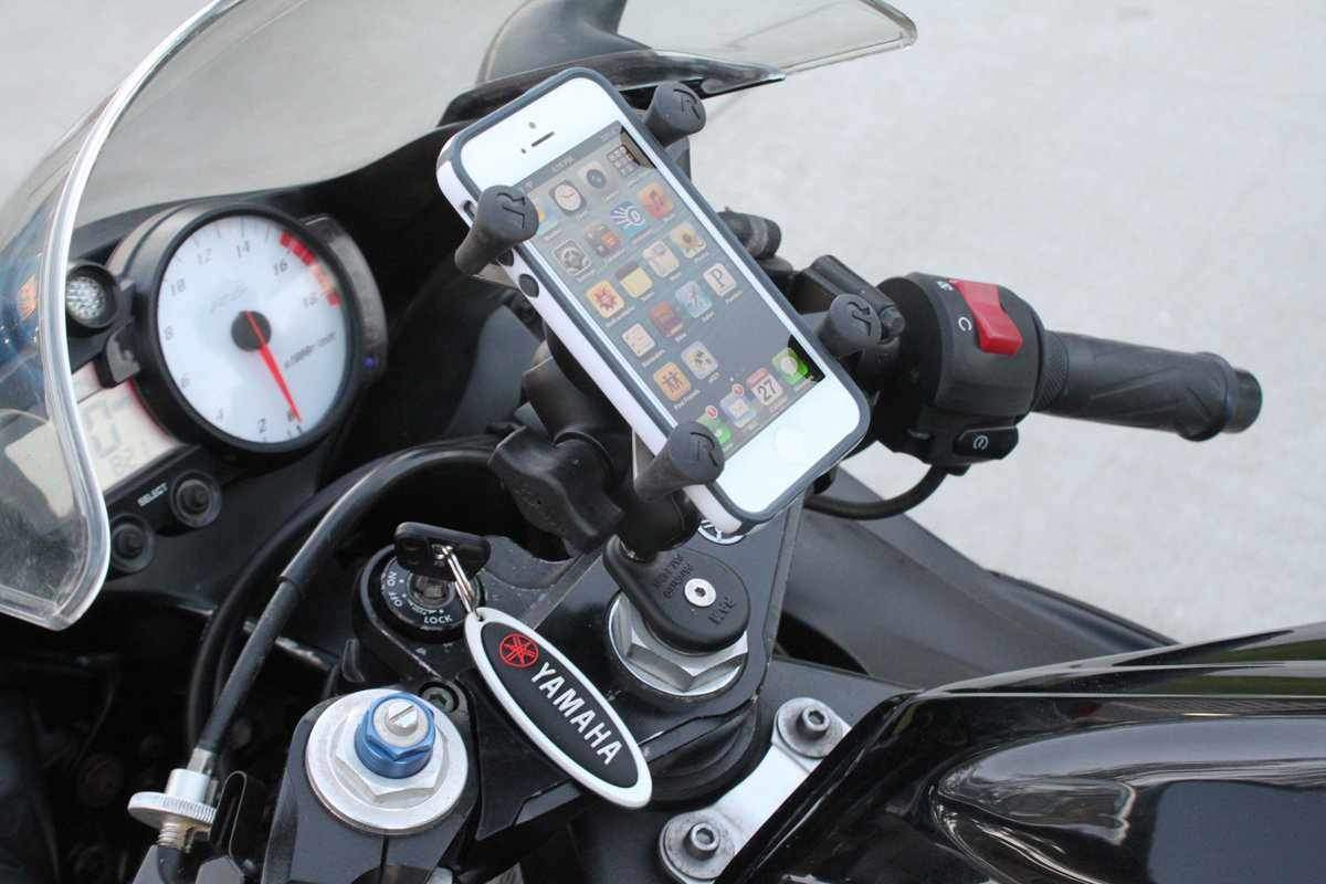 RAM Mounts Motorcycle Fork Stem Installation-Modest Mounts