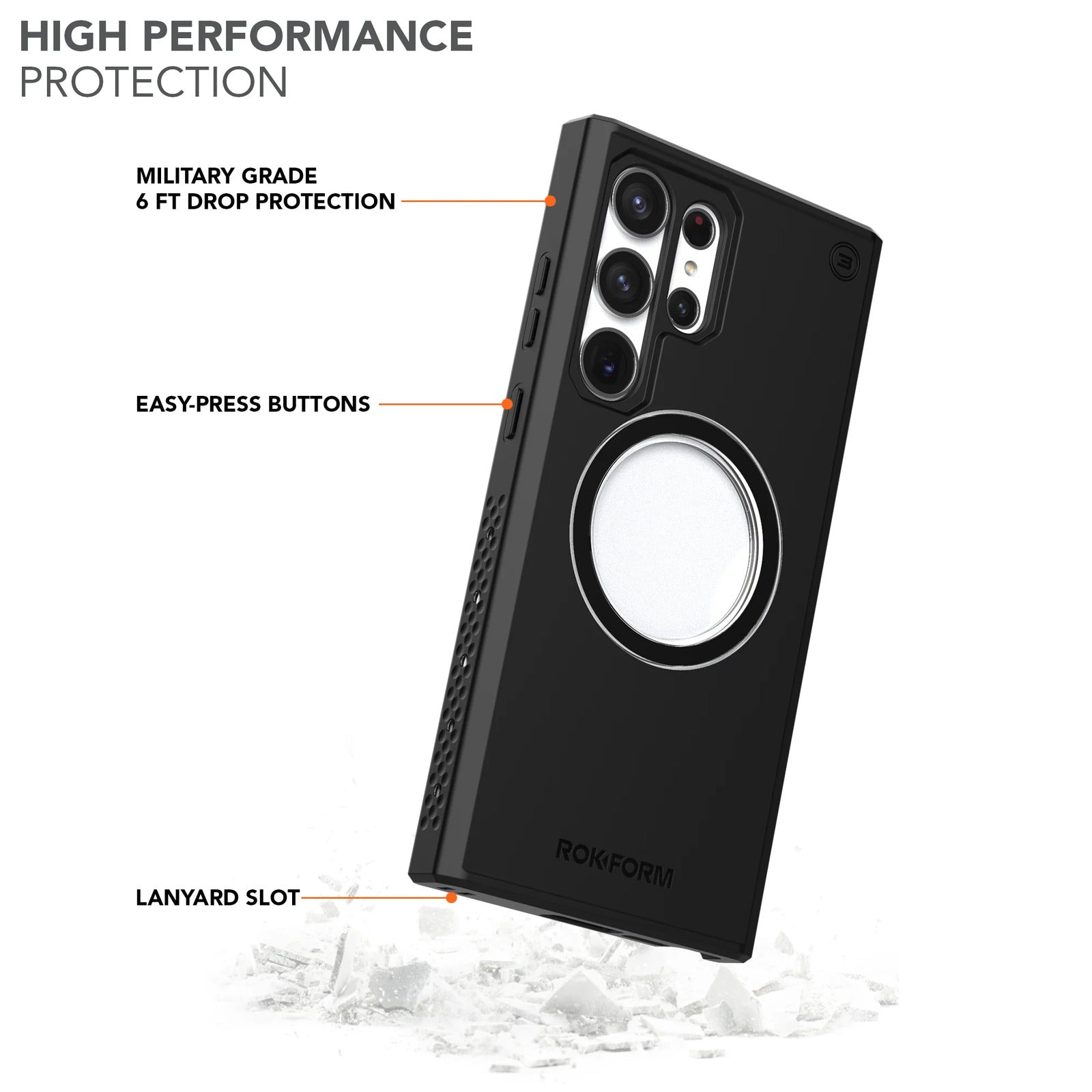 ROKFORM Eagle 3 Case – Samsung Galaxy S23 Ultra (311201P)