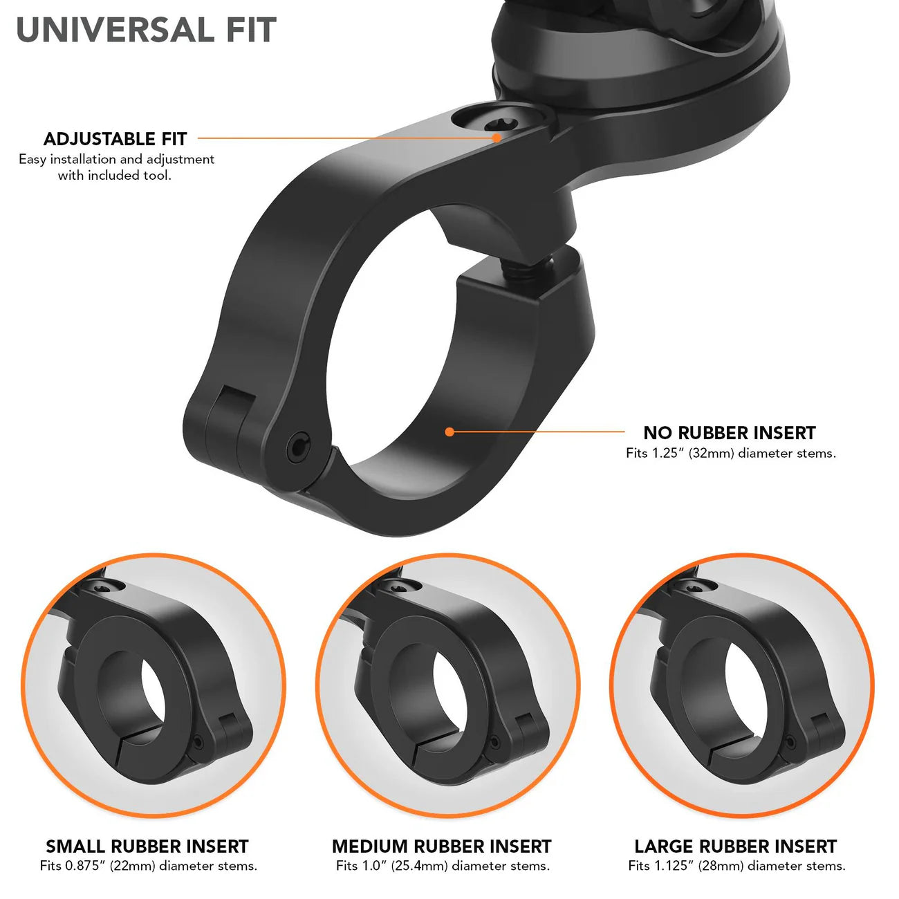 ROKFORM Motorcycle Handlebar Phone Mount V2 (334101P2)