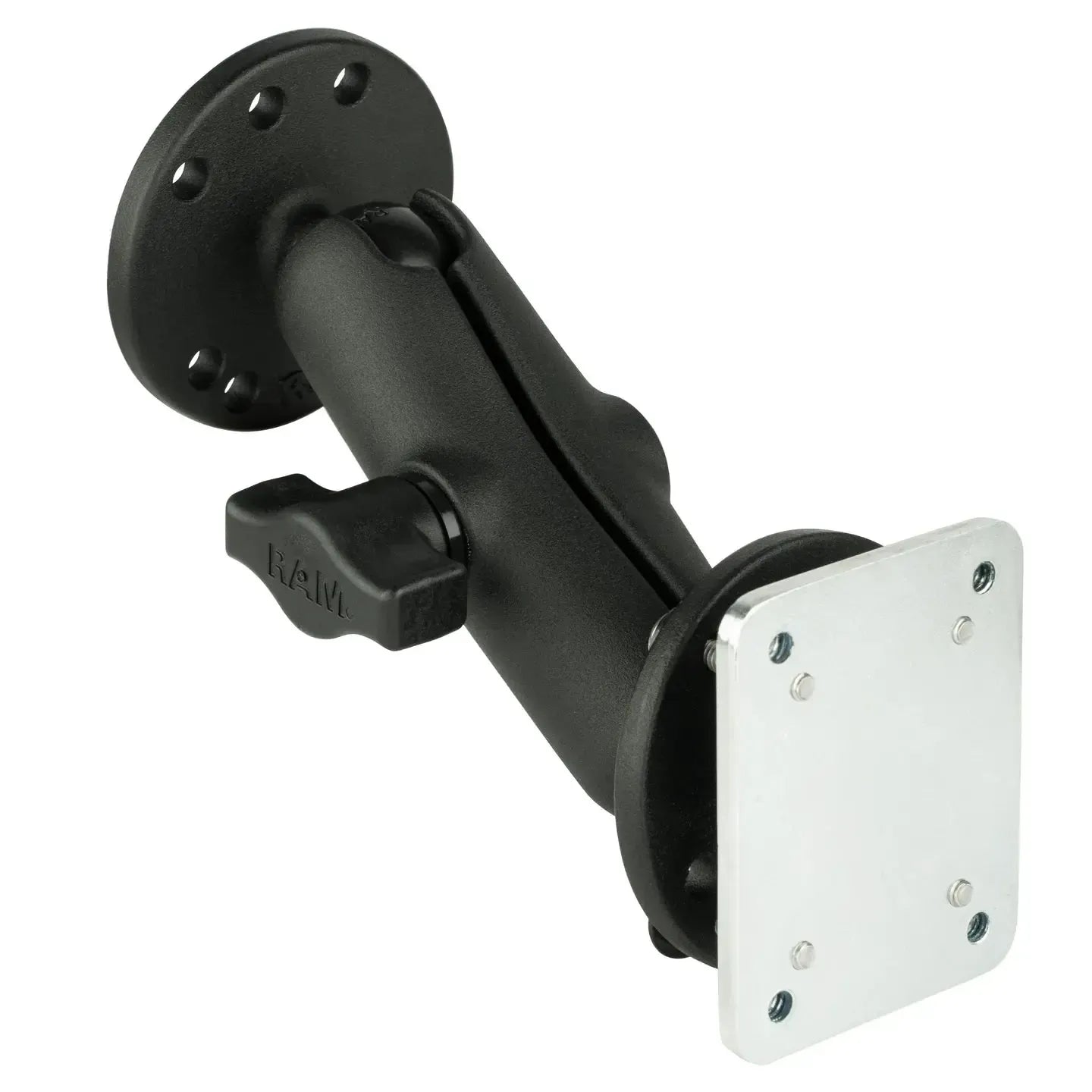 RAM Double Ball Mount B Size with Backing Plate (RAM-B-101U-225B2)