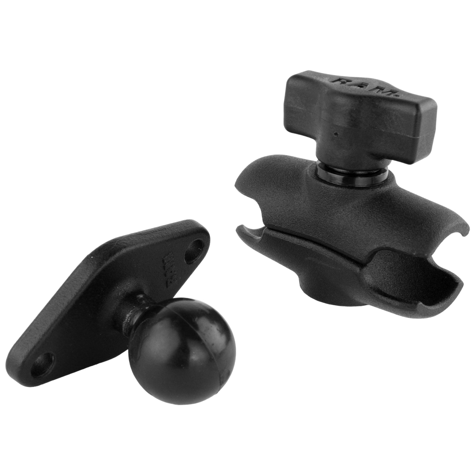 RAM Short Socket Arm with Diamond Plate B (RAM-B-103-A-238U)