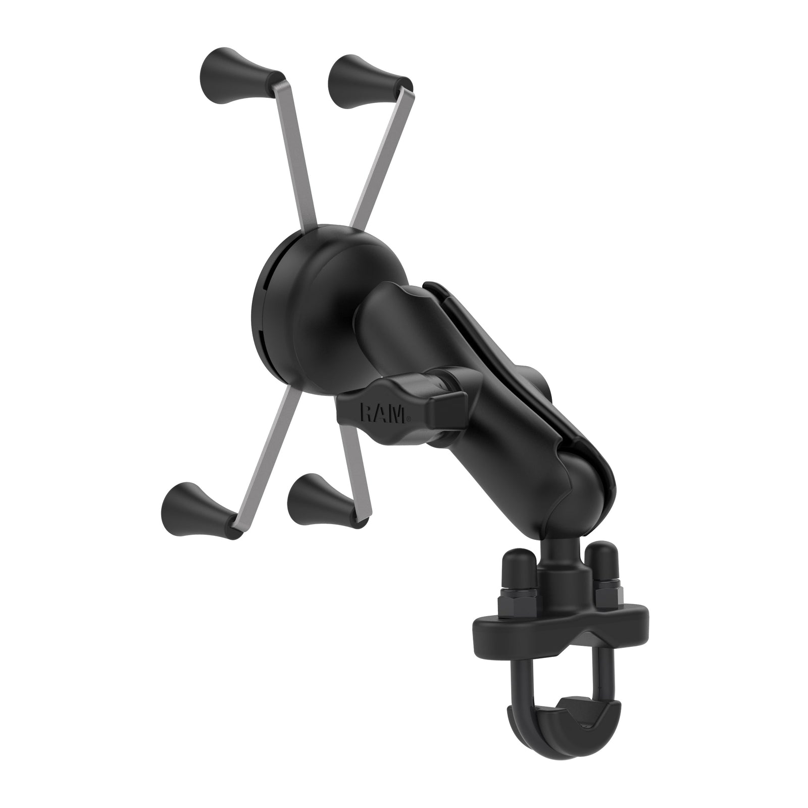 RAM Handlebar Mount w U-Bolt & Large X-Grip (RAM-B-149Z-UN10U)