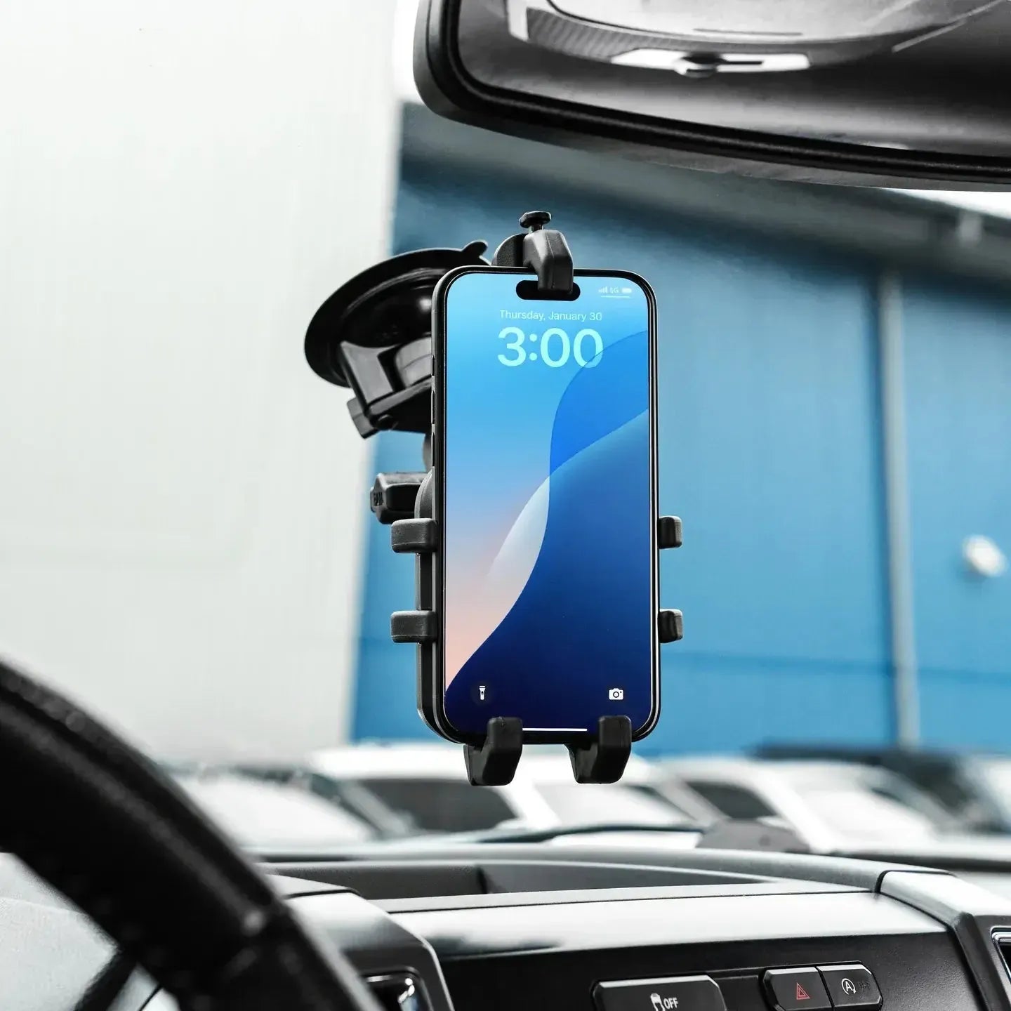 RAM Quick-Grip Pro Phone Mount w Twist-Lock Suction Cup (RAM-B-166-PD5U)