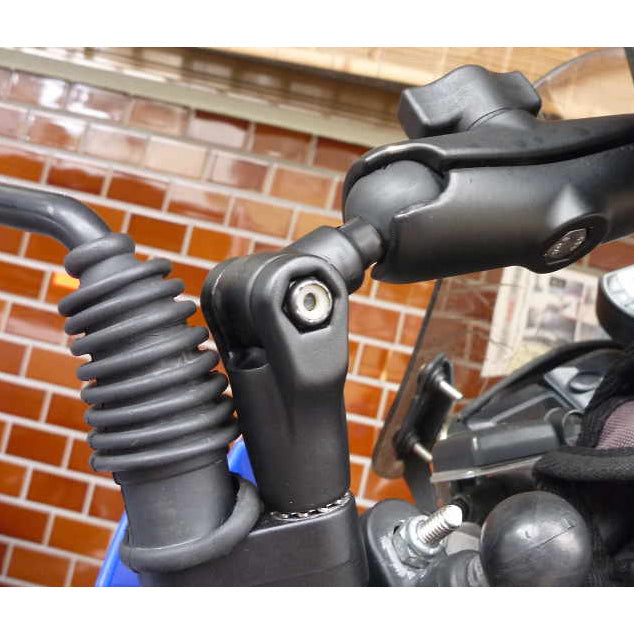RAM Motorcycle Twist and Tilt Base with 1" Ball (RAM-B-360U)