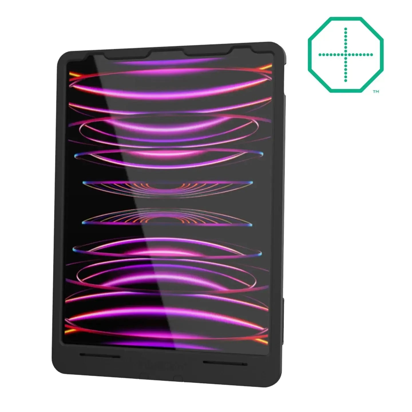 RAM IntelliSkin Thin-Case for iPad Pro 12.9 (3rd - 5th Gen) Rear Pogo Pads (RAM-GDS-SKIN-AP37-TCB)