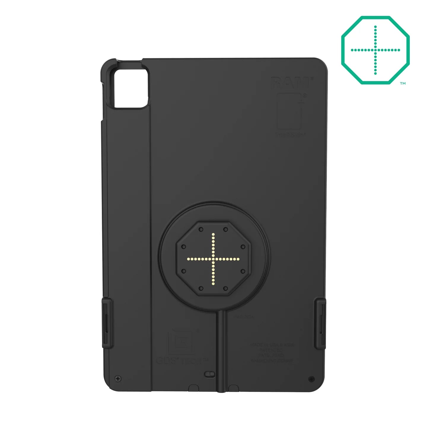 RAM IntelliSkin Thin-Case for iPad Air 11 (M2, M3, M4) Rear Pogo Pads (RAM-GDS-SKIN-AP45-M2-TCB)