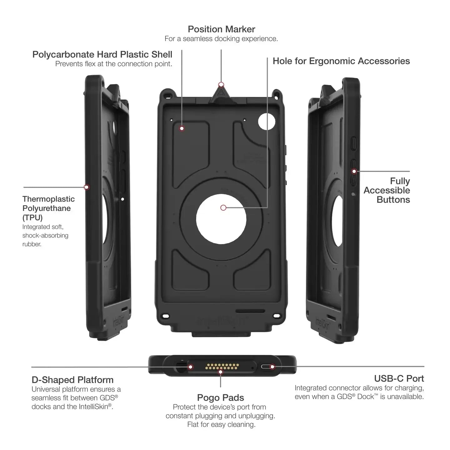 RAM IntelliSkin Next Gen for Samsung Tab A9 (RAM-GDS-SKIN-SAM95-NG)