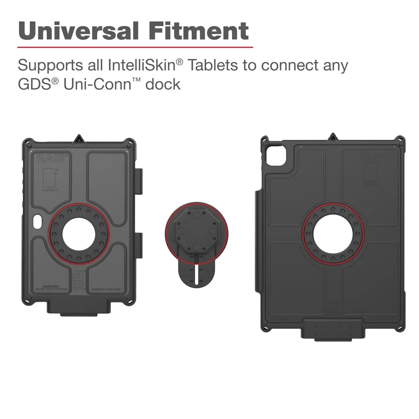 RAM GDS Uni-Conn Adjustable Adapter for IntelliSkin (RAM-GDS-U1AU)