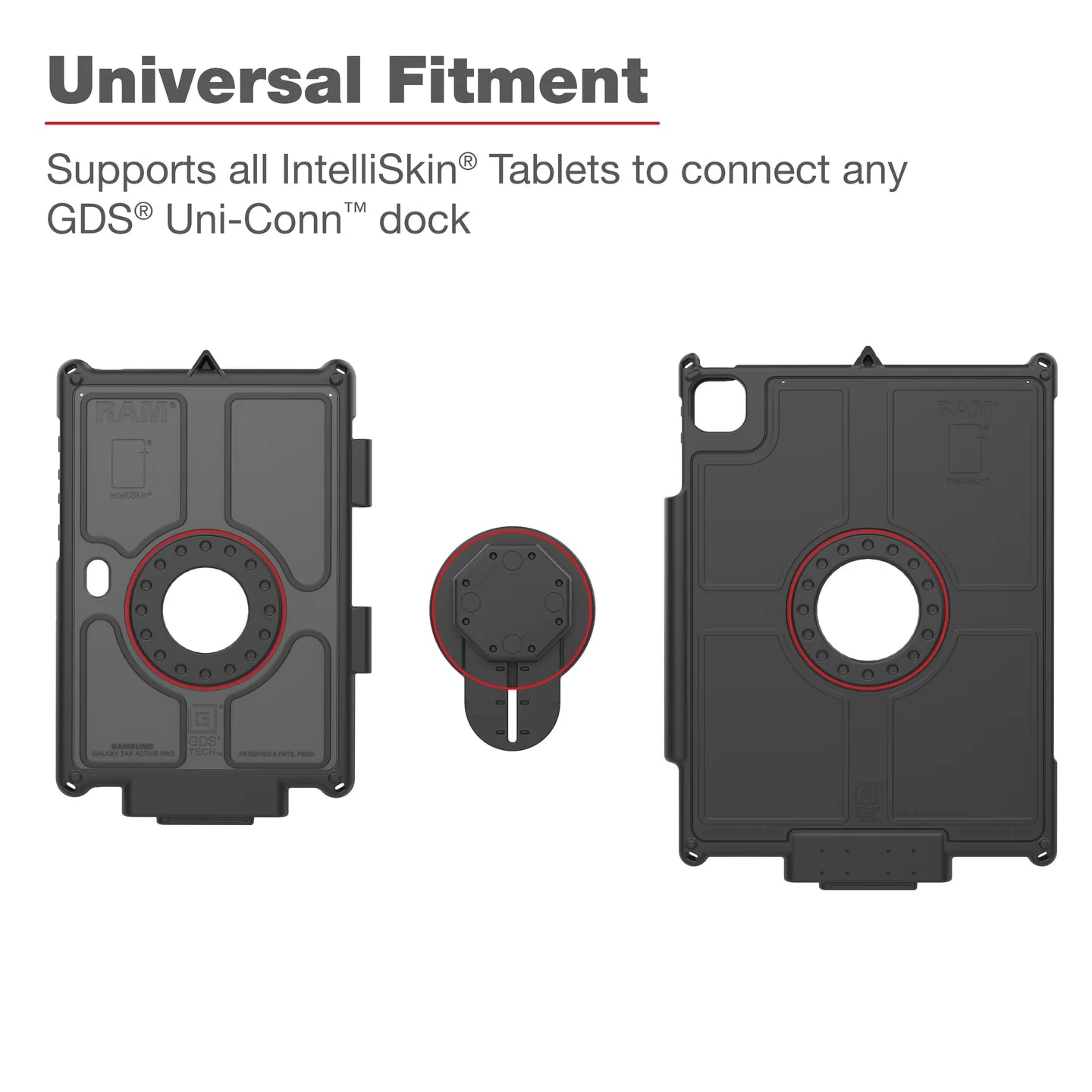 RAM GDS Uni-Conn Adjustable Adapter for IntelliSkin (RAM-GDS-U1AU)