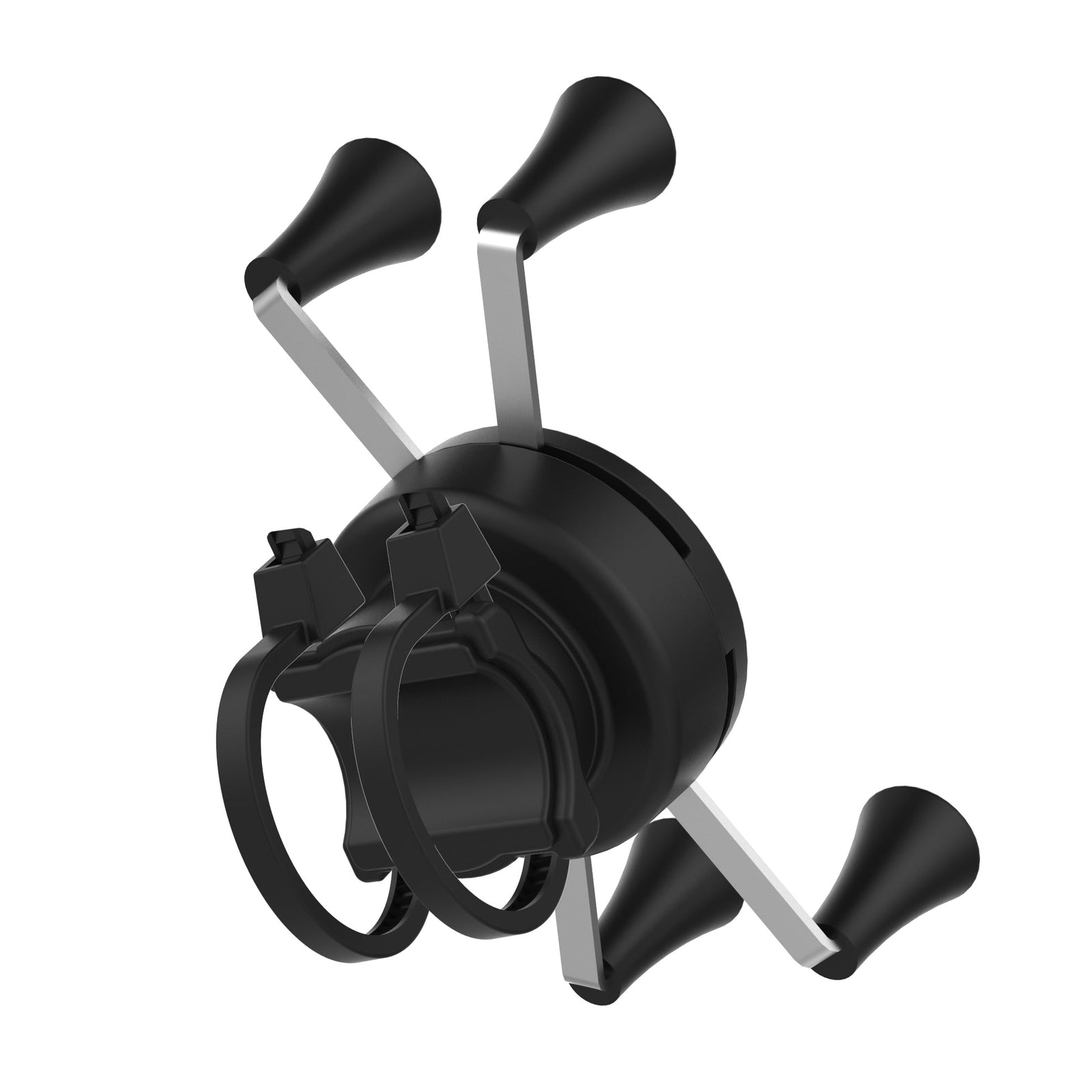 Rear view of RAM Pin-Lock zip-tie base and standard X-Grip holder (RAP-460Z-UN7U)