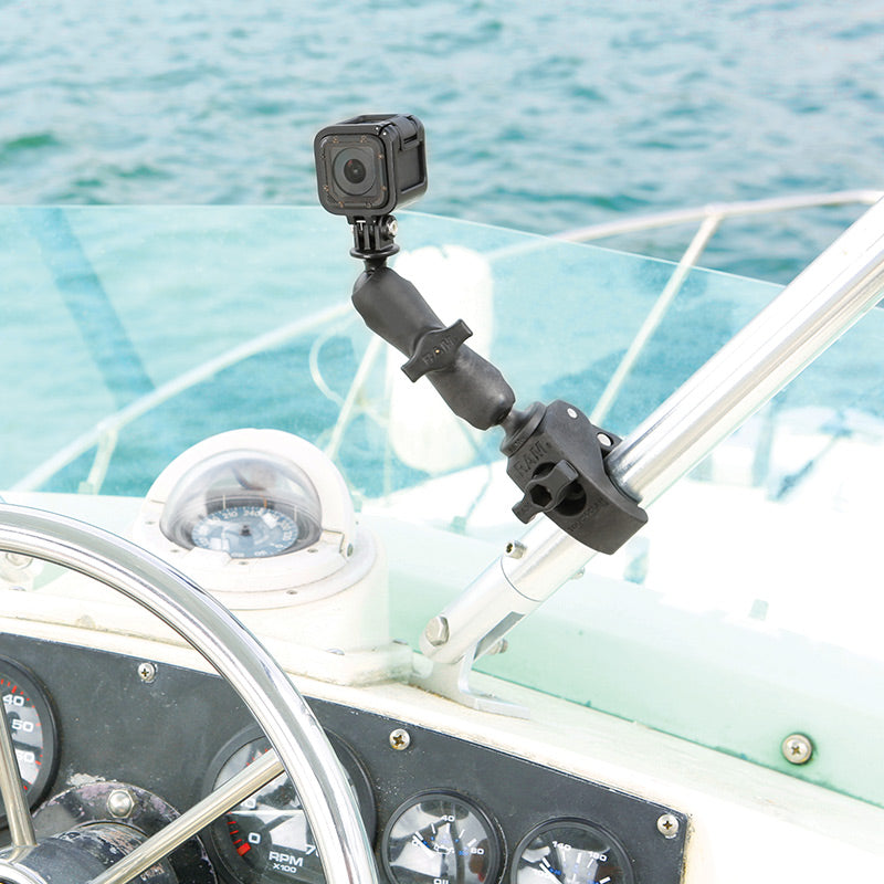 RAM Small Tough-Claw™ Clamp w 1" Ball (RAP-B-400U)