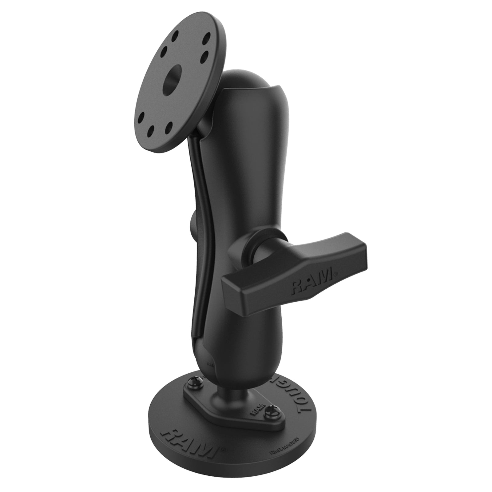 RAM Tough-Mag Round Plate Mount C Size Medium (RAM-101-MAG88U)
