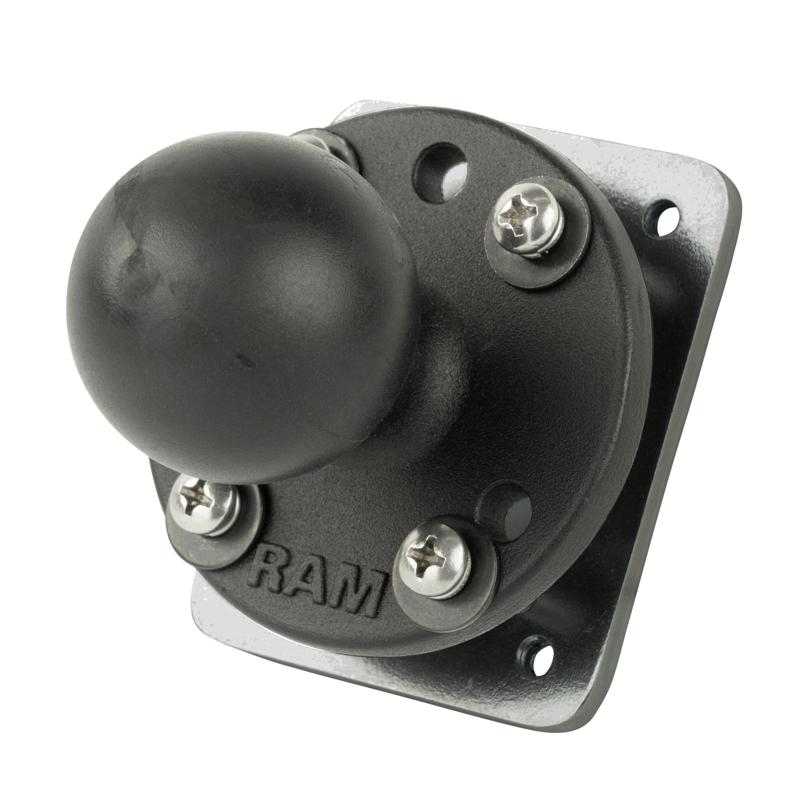 RAM Dashboard Ball Base with Backing Plate C Size (RAM-202-225-2U)