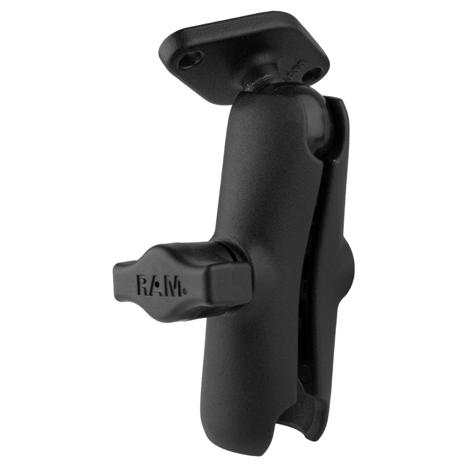 Official RAM RAM-B-103-238U arm and plate configuration, view 2; mounting base and holder sold separately.