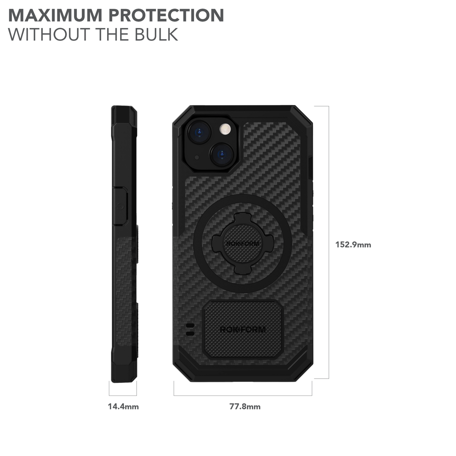 ROKFORM Rugged Case - iPhone 13 Pro Max (308601P) - Modest Mounts