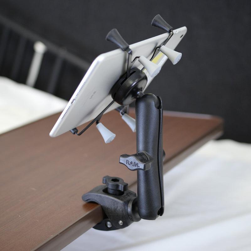 RAM X-Grip for Small Tablets with Tough-Claw (RAM-B-400-C-UN8U) - Modest Mounts