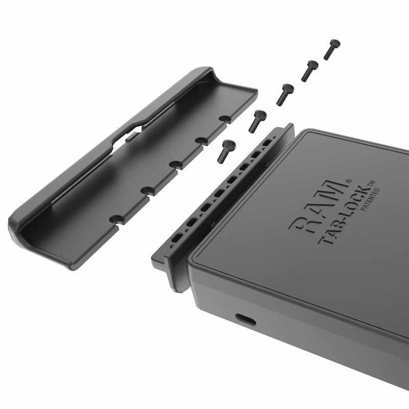 RAM Tab-Lock™ Cradle for 9.7" Tablets & more (RAM-HOL-TABL28U) - Modest Mounts