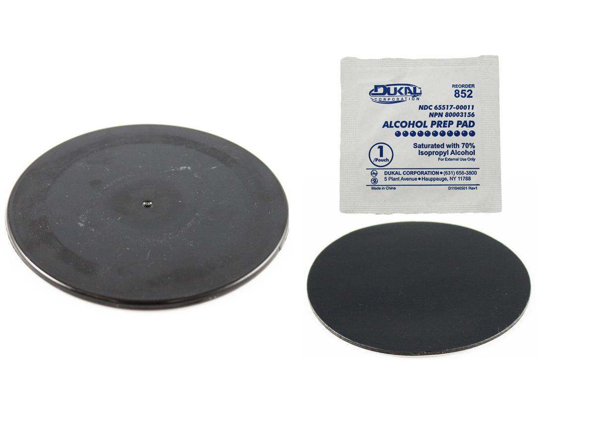 RAM Black 3.5" Adhesive Plate for Suction Cups (RAP-350-35BU)