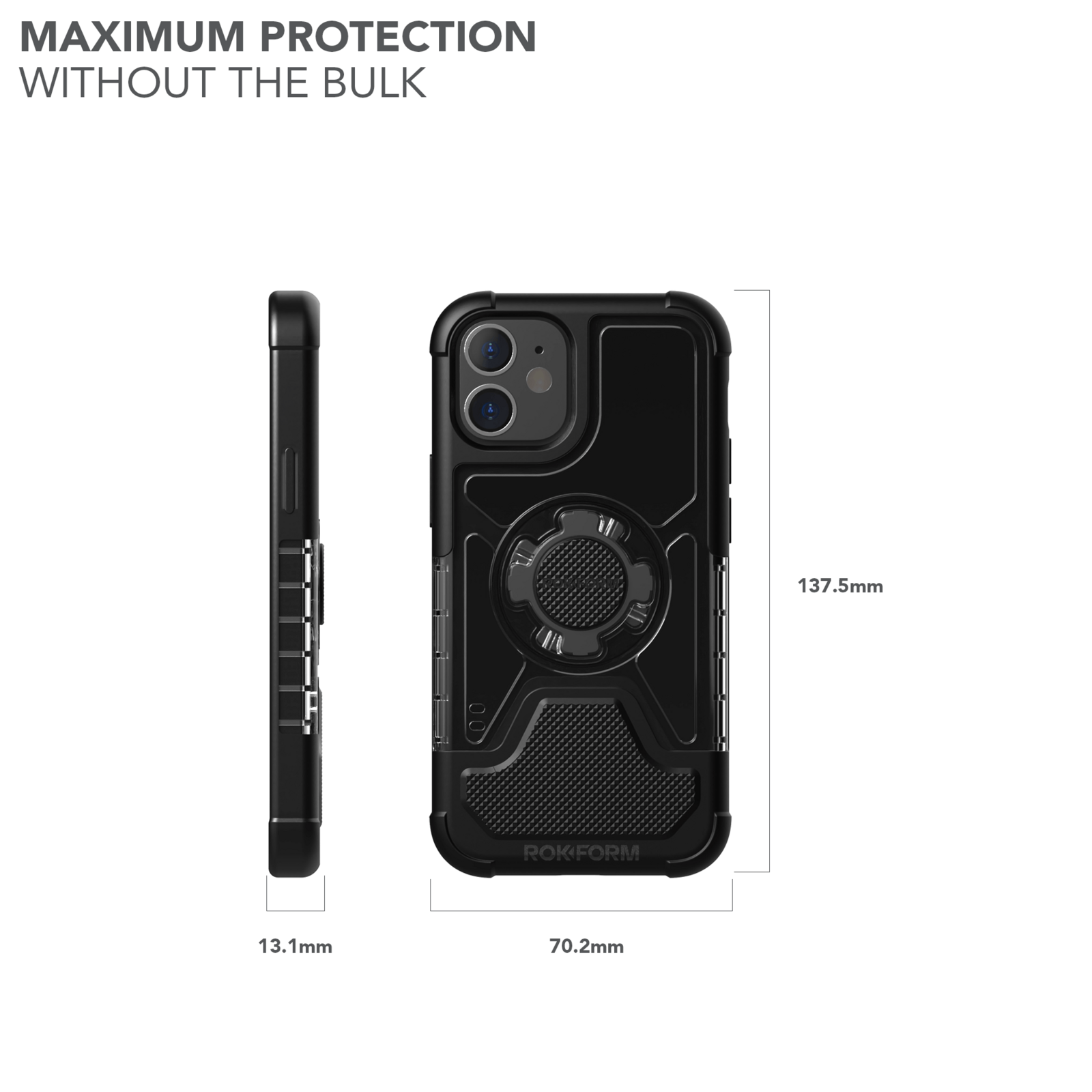 ROKFORM Crystal Case - iPhone 13 Pro (308220P-PRO) - Modest Mounts