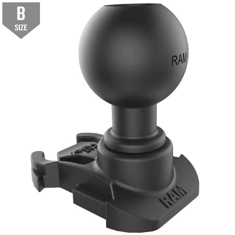 RAM GoPro Mounting Base w 1" Ball (RAP-B-202U-GOP2) - Modest Mounts