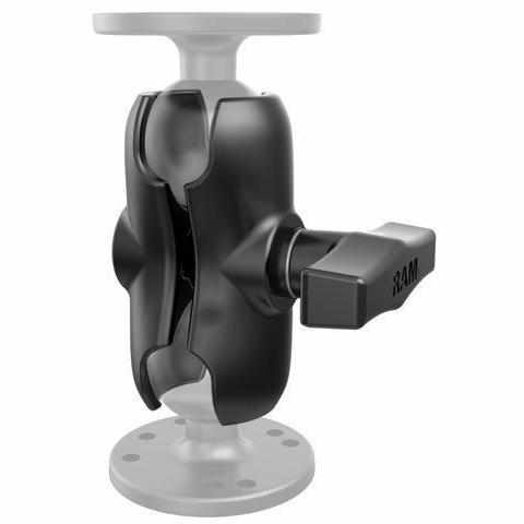 RAM Short Clamp Arm C Size 1.5" (RAM-201U-B) - Modest Mounts