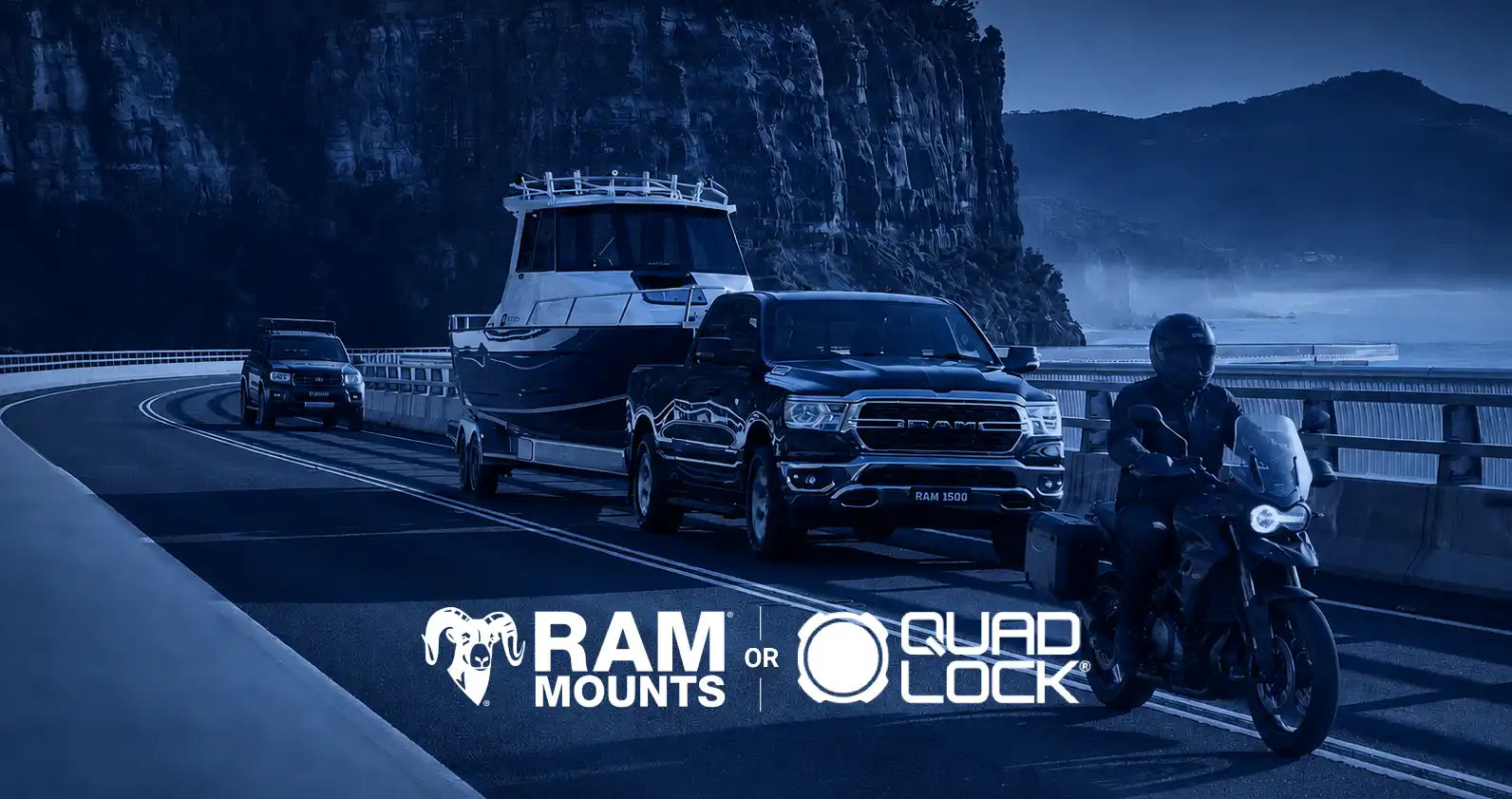 Quad Lock vs RAM Mounts: Which Is Better for Cars, Motorcycles and 4x4s?