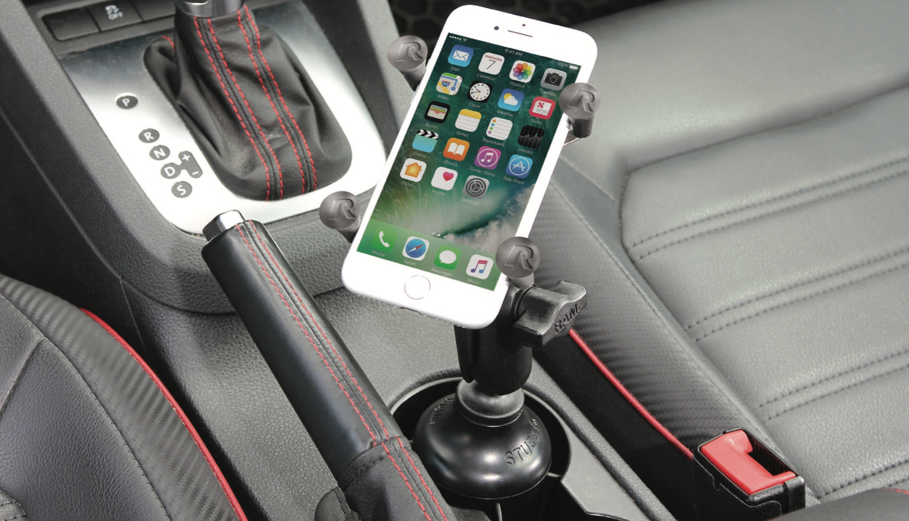 How To Mount your Phone or Small Tablet to your Cup Holder