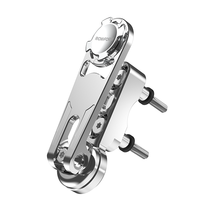 ROKFORM Pro Series Motorcycle Perch Mount Polished Aluminium (334201P-PA)