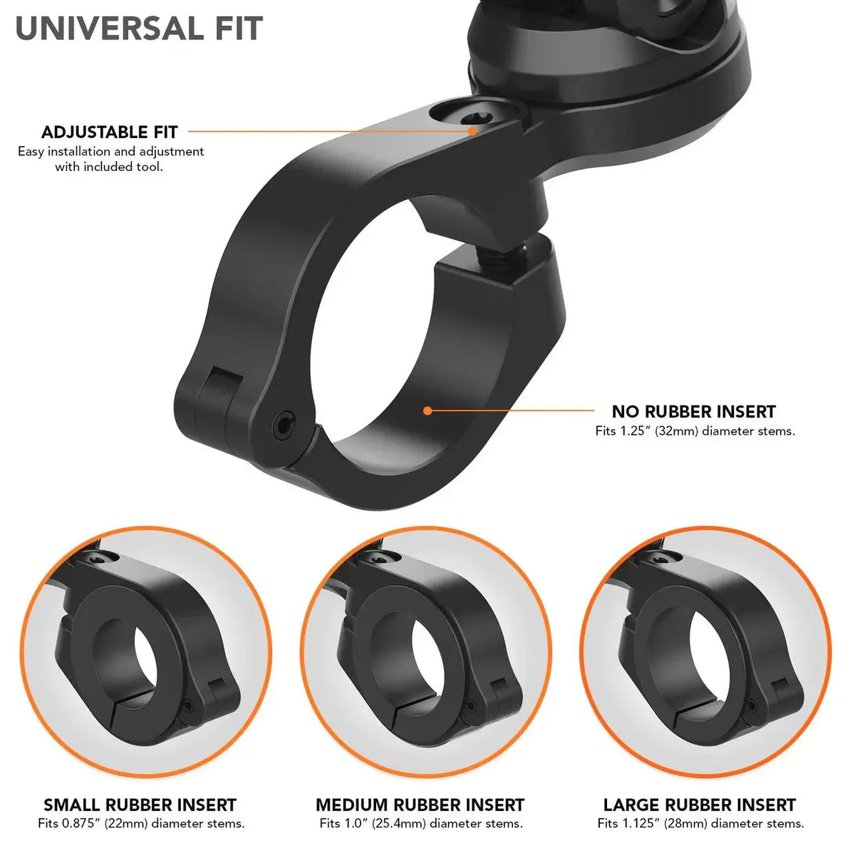 ROKFORM Motorcycle Handlebar Phone Mount V2 (334101P2)