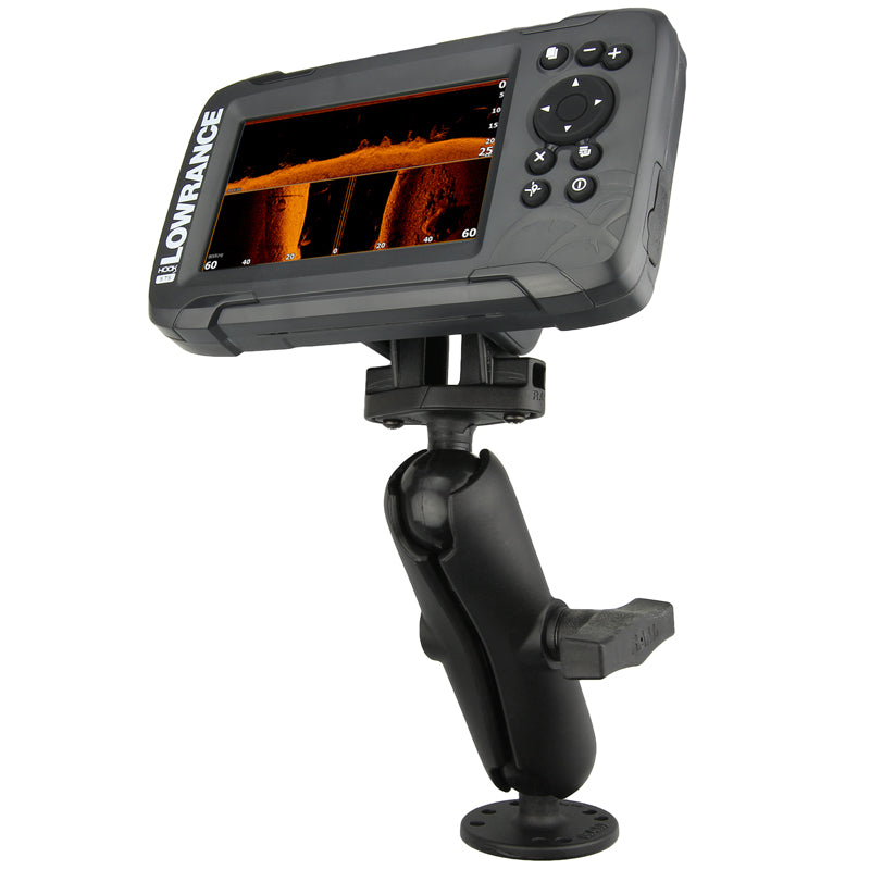 RAM 1.5" Mount for Lowrance Hook2-4 &amp; 5 (RAM-101-LO12)