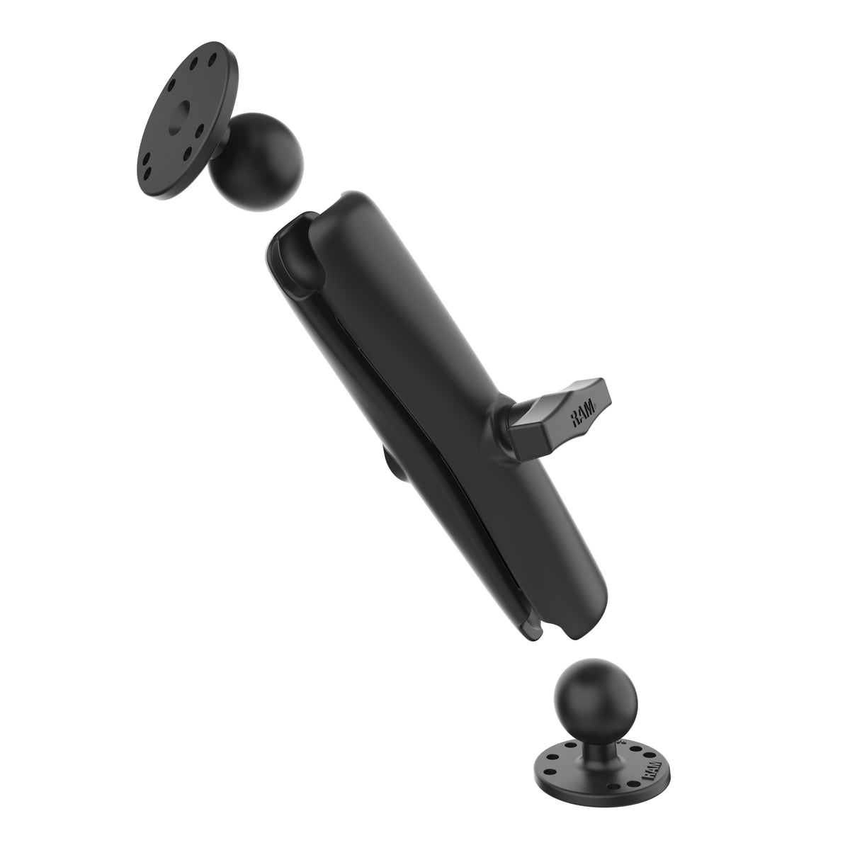 RAM Long Clamp Arm with Round Bases - C Size (RAM-101U-D)