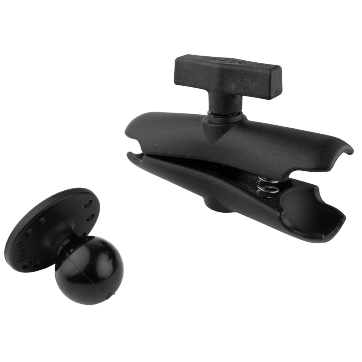 RAM Double Socket Arm w Round Base - C Size (RAM-103U)