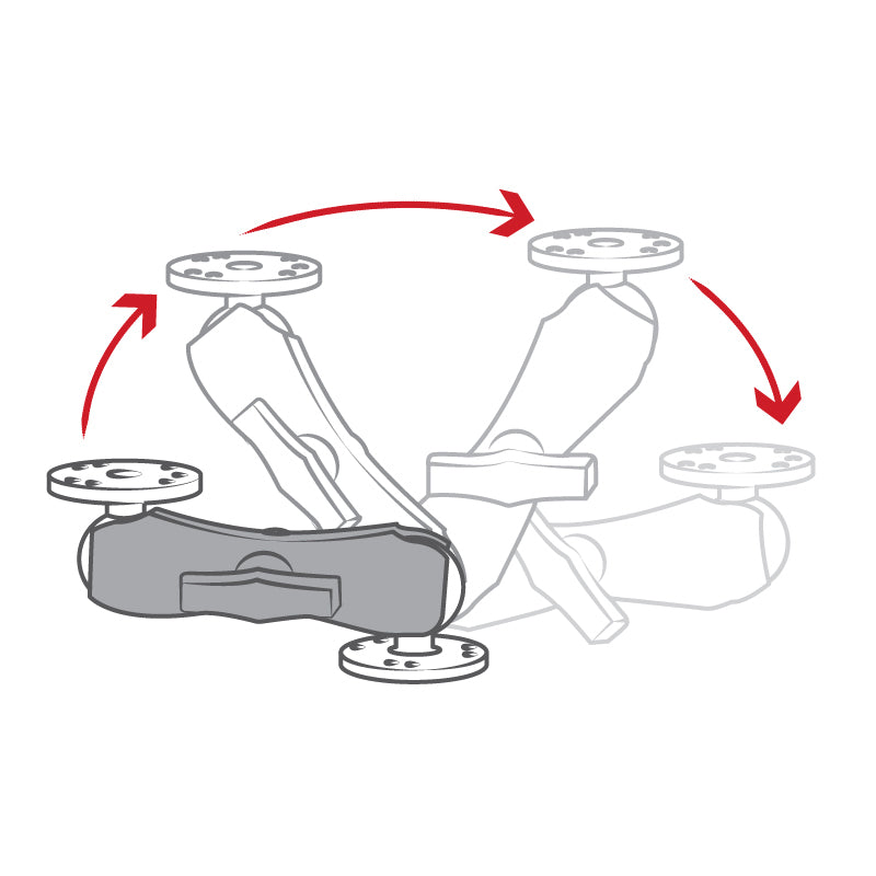 RAM Standard Clamp Arm C Size 1.5" (RAM-201U)
