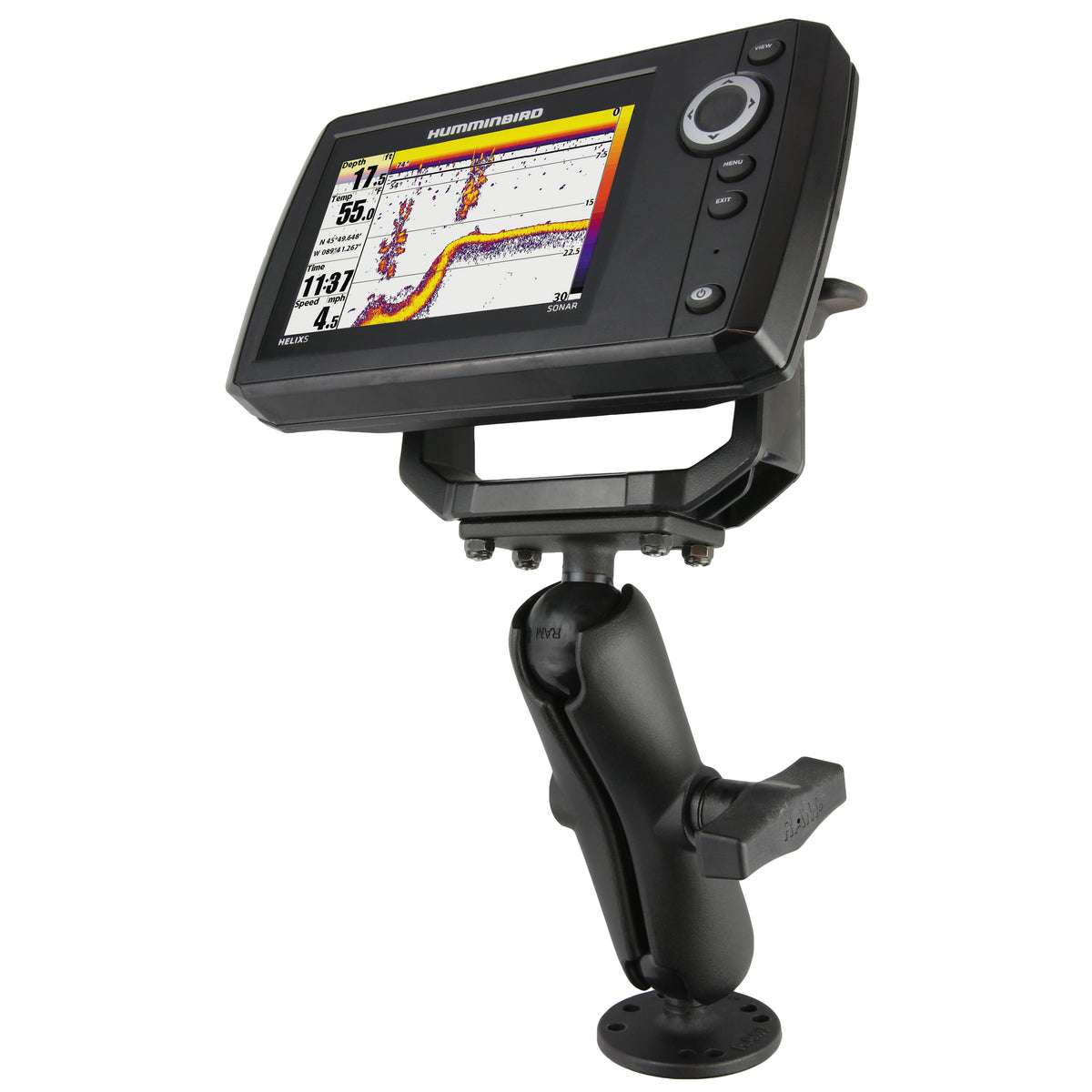 RAM Humminbird Helix 5 Mount 1.5" (RAM-202-153-202U)