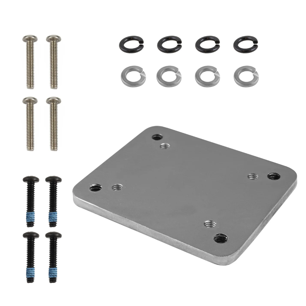 RAM Backing Plate Adapter 2.10" x 2.60" (RAM-202-225B-2U)