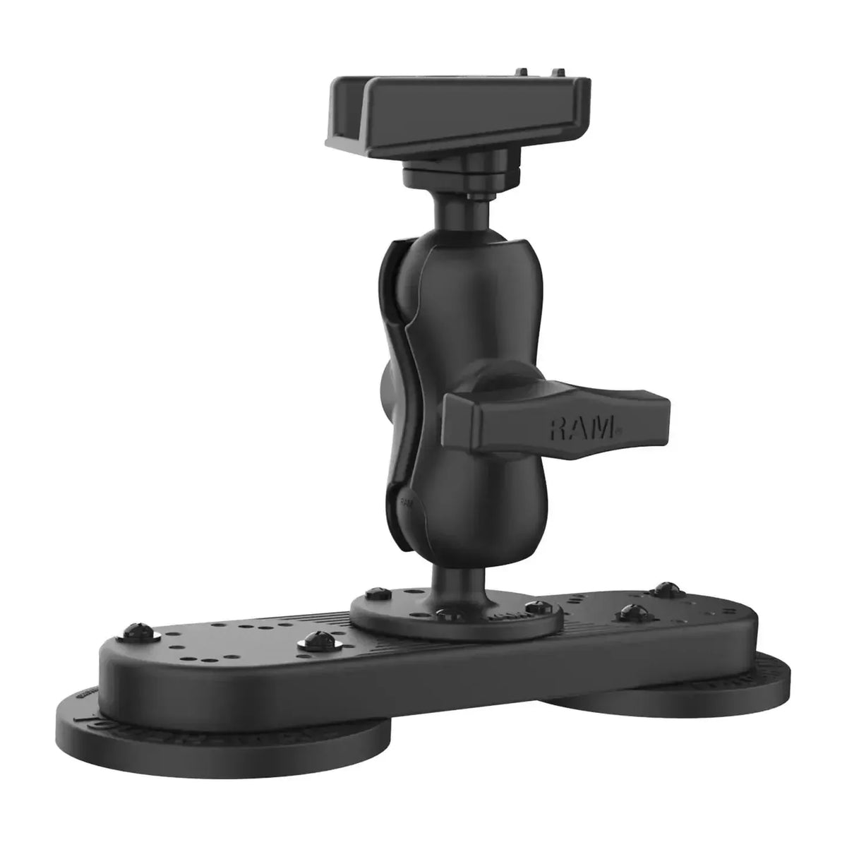RAM Tough-Mag Double Magnetic Heavy Duty Mount for Starlink Mini - C Size (RAM-202-333-MAG88-B-STA1U)