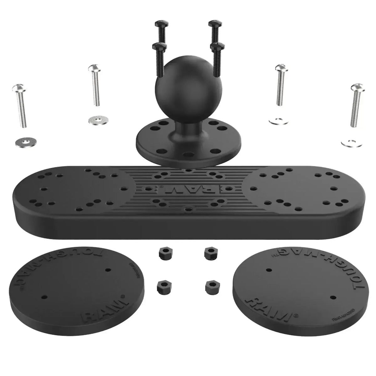 RAM Tough-Mag Double Magnetic Ball Base (RAM-202-333-MAG88U)