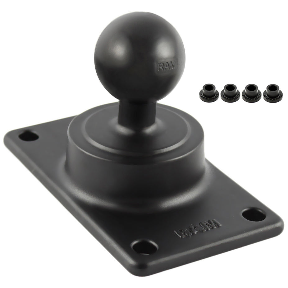 RAM 50x100mm VESA Plate with C Ball (RAM-243U) - Modest Mounts