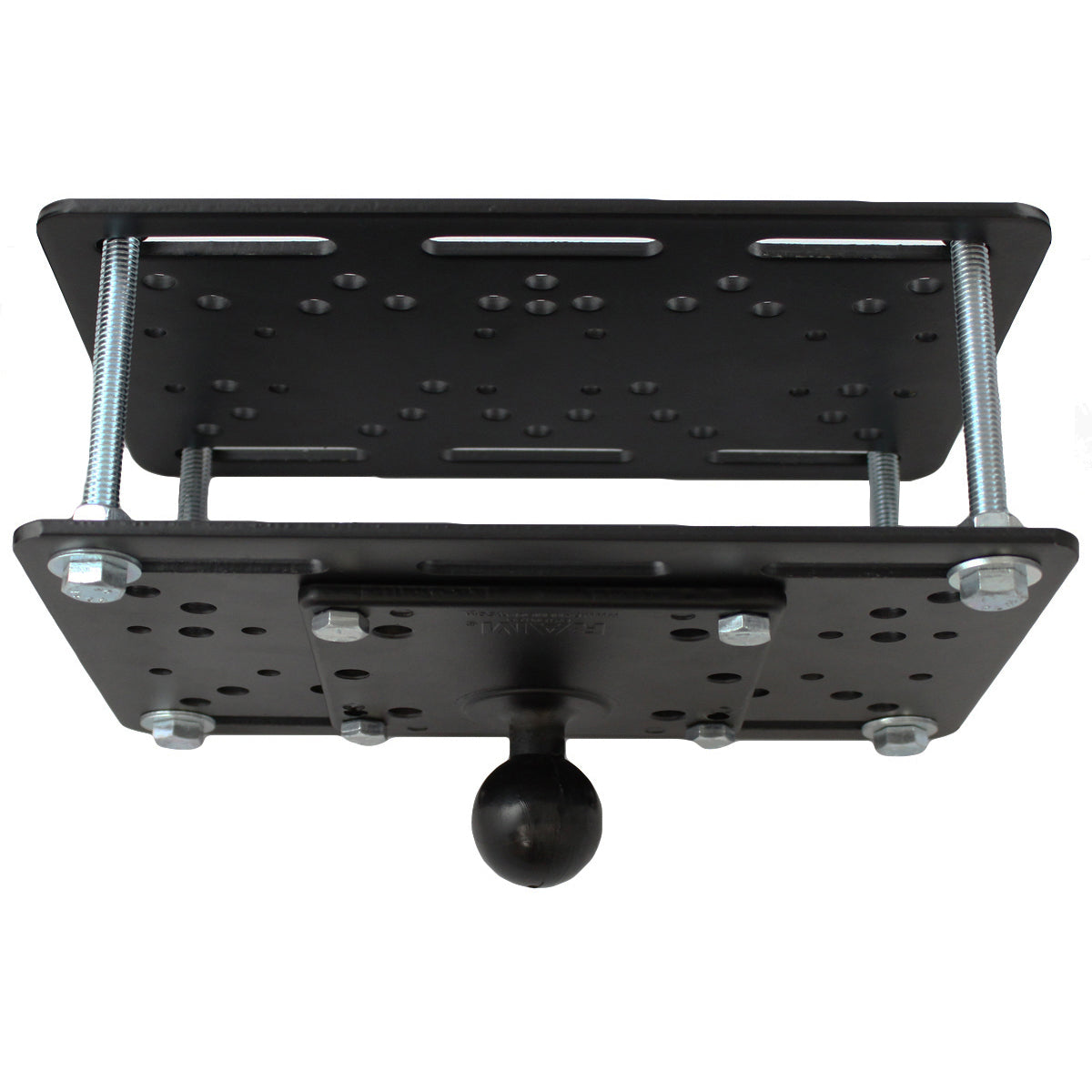 RAM Forklift Truck Overhead Guard Plate with C Ball (RAM-335-246) - Modest Mounts