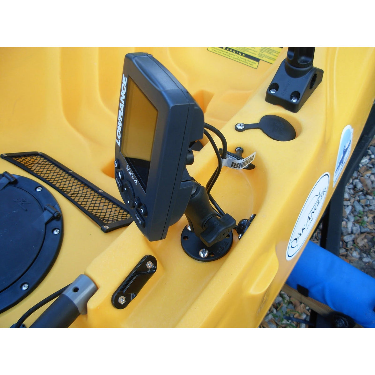 RAM Mount for Lowrance Elite-4 &amp; Mark-4 Fishfinders (RAM-B-101-LO11)