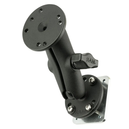 RAM Double Ball Mount B Size with Backing Plate (RAM-B-101U-225B2)