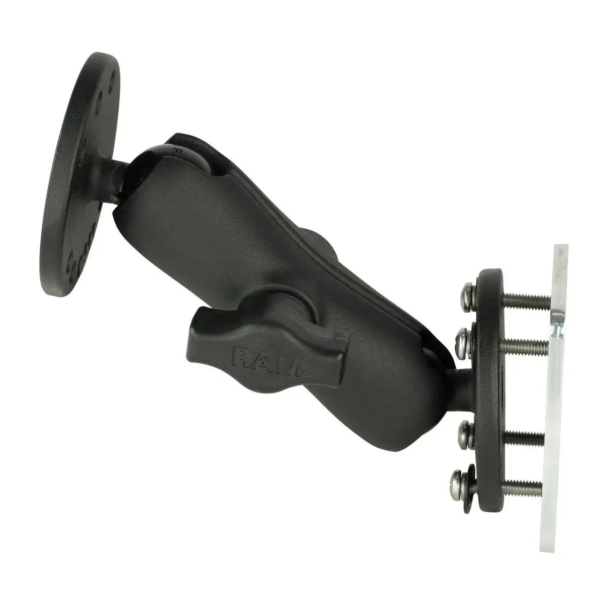 RAM Double Ball Mount B Size with Backing Plate (RAM-B-101U-225B2)