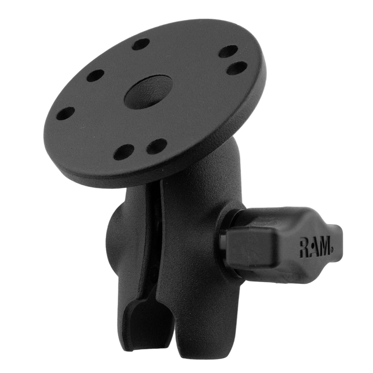 RAM Short Socket Arm with Round Plate B (RAM-B-103U-A)