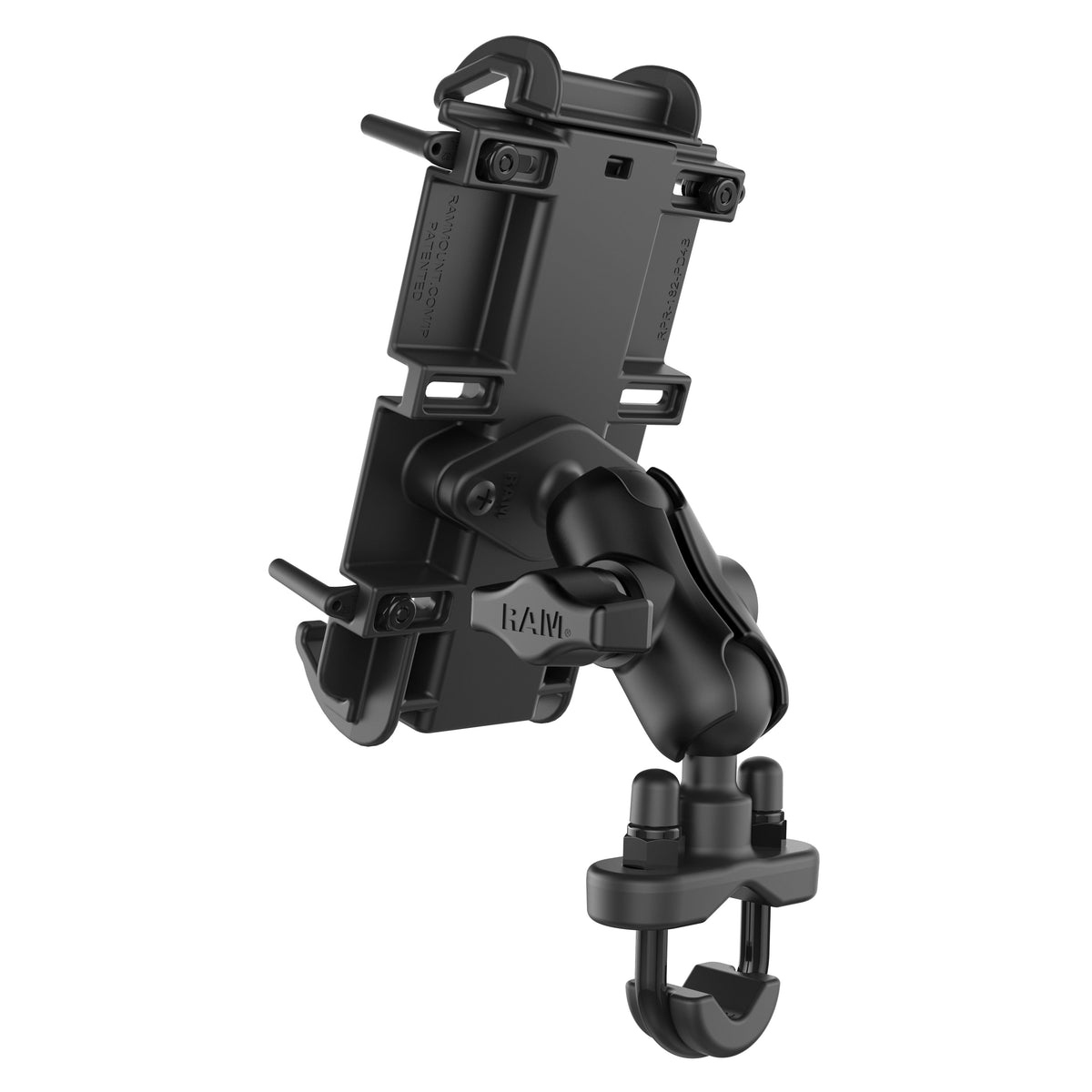 RAM Quick-Grip™ XL Phone Mount w Handlebar U-Bolt (RAM-B-149Z-A-PD4)