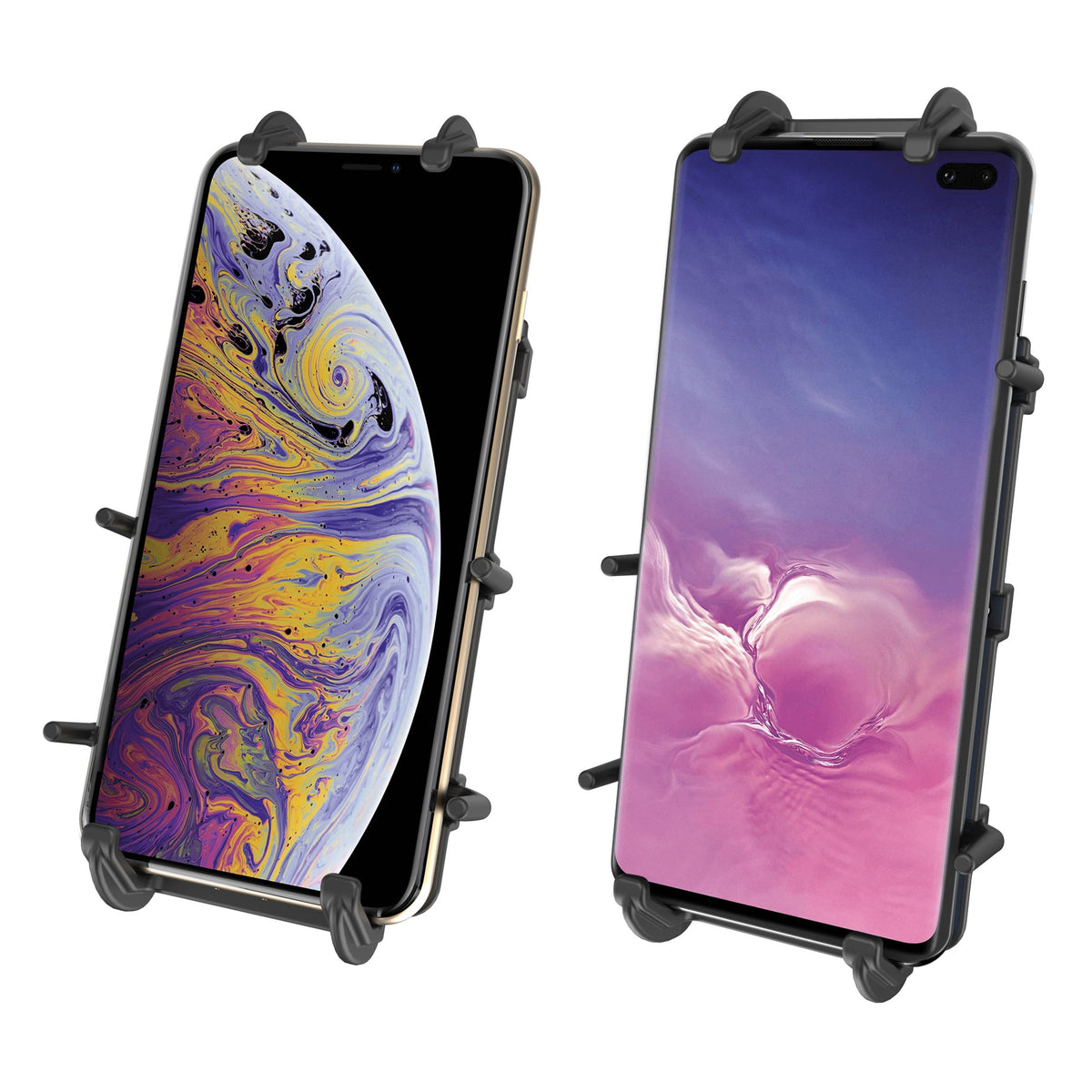 RAM Quick-Grip™ XL Phone Mount w Handlebar U-Bolt (RAM-B-149Z-A-PD4)