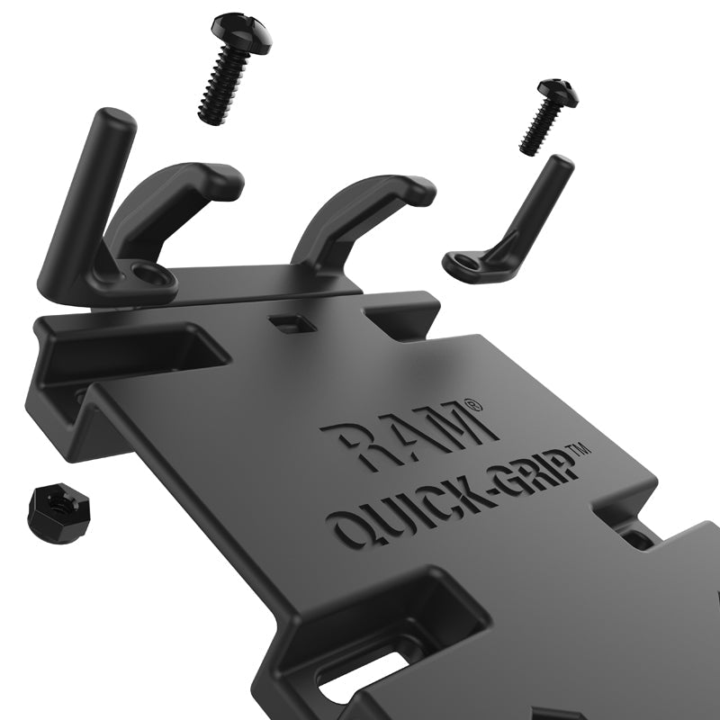 RAM Quick-Grip™ XL Phone Mount w Handlebar U-Bolt (RAM-B-149Z-A-PD4)