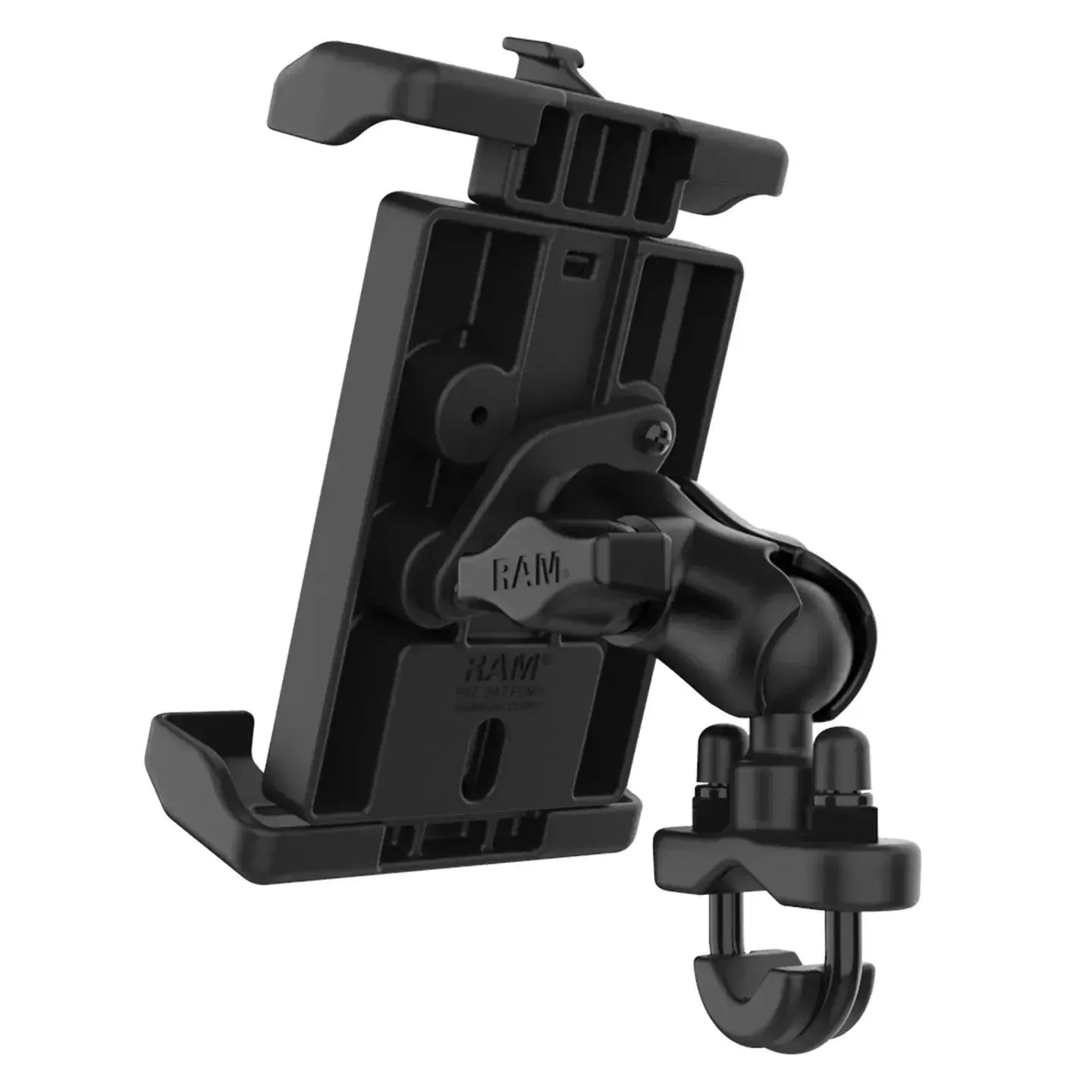 RAM Quick-Grip Pro XL Phone Mount w Short Handlebar U-Bolt (RAM-B-149Z-A-PD7U)