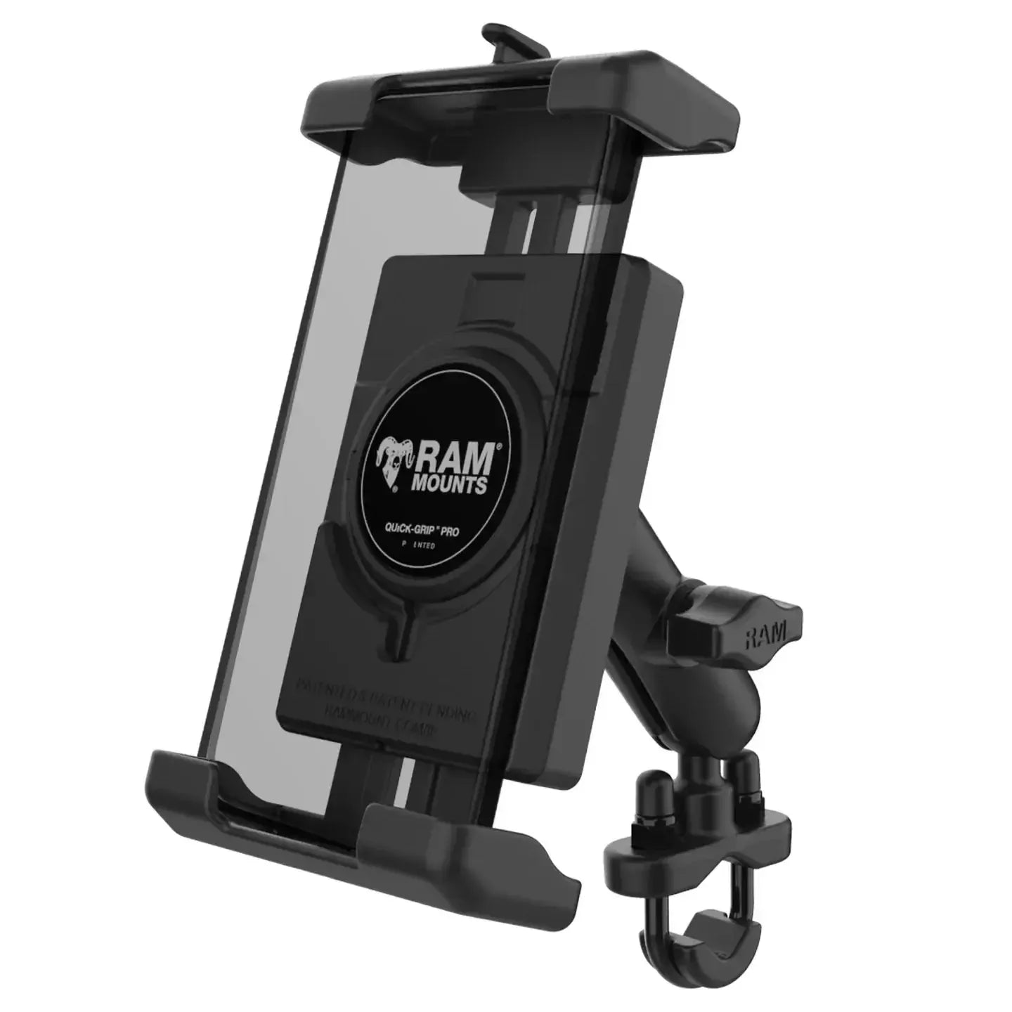 RAM Quick-Grip Pro XL Phone Mount w Handlebar U-Bolt (RAM-B-149Z-PD7U)
