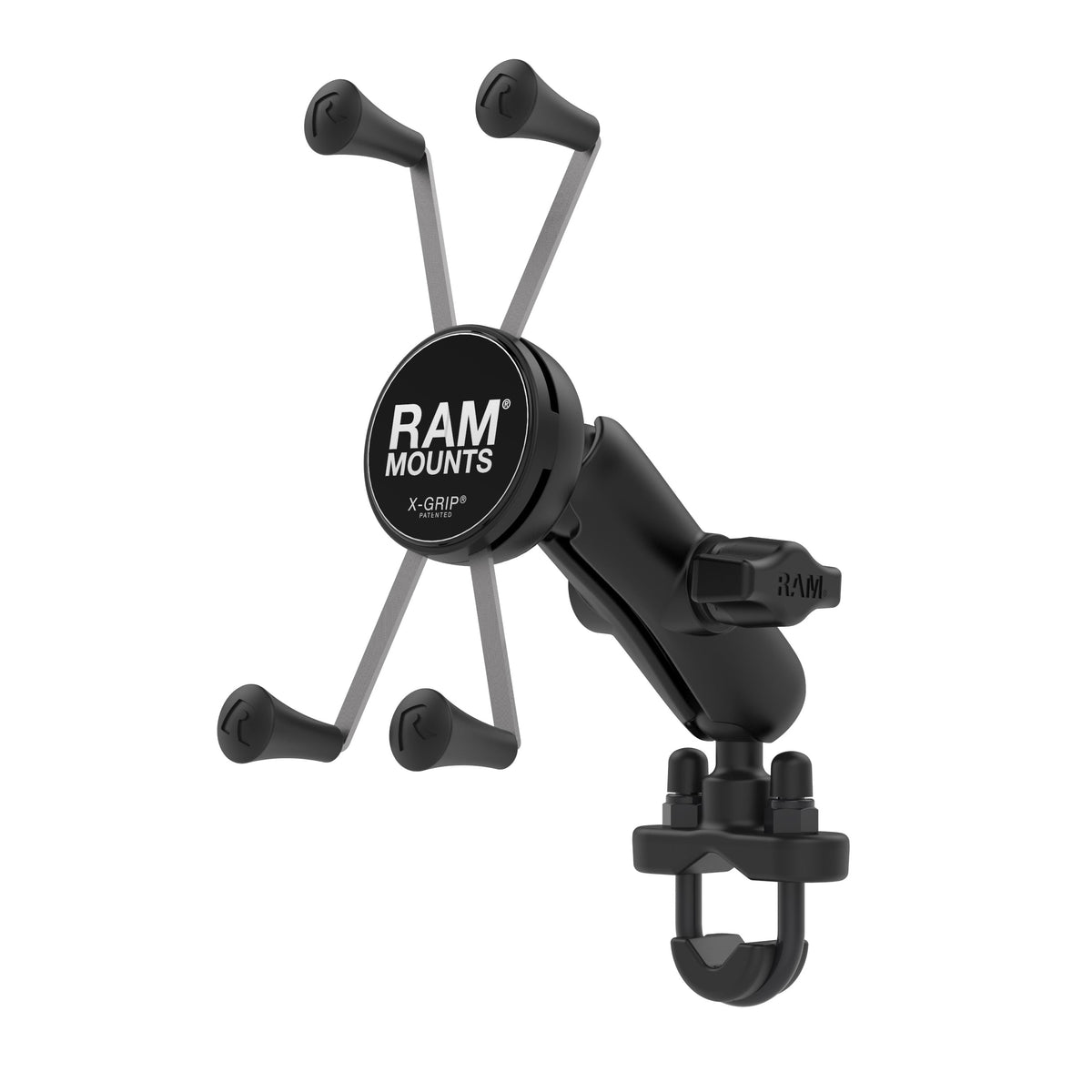 RAM Handlebar Mount w U-Bolt & Large X-Grip (RAM-B-149Z-UN10U)