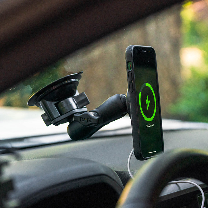 RAM Suction Cup Mount for Apple 15W MagSafe (RAM-B-166-AP-MAGU)
